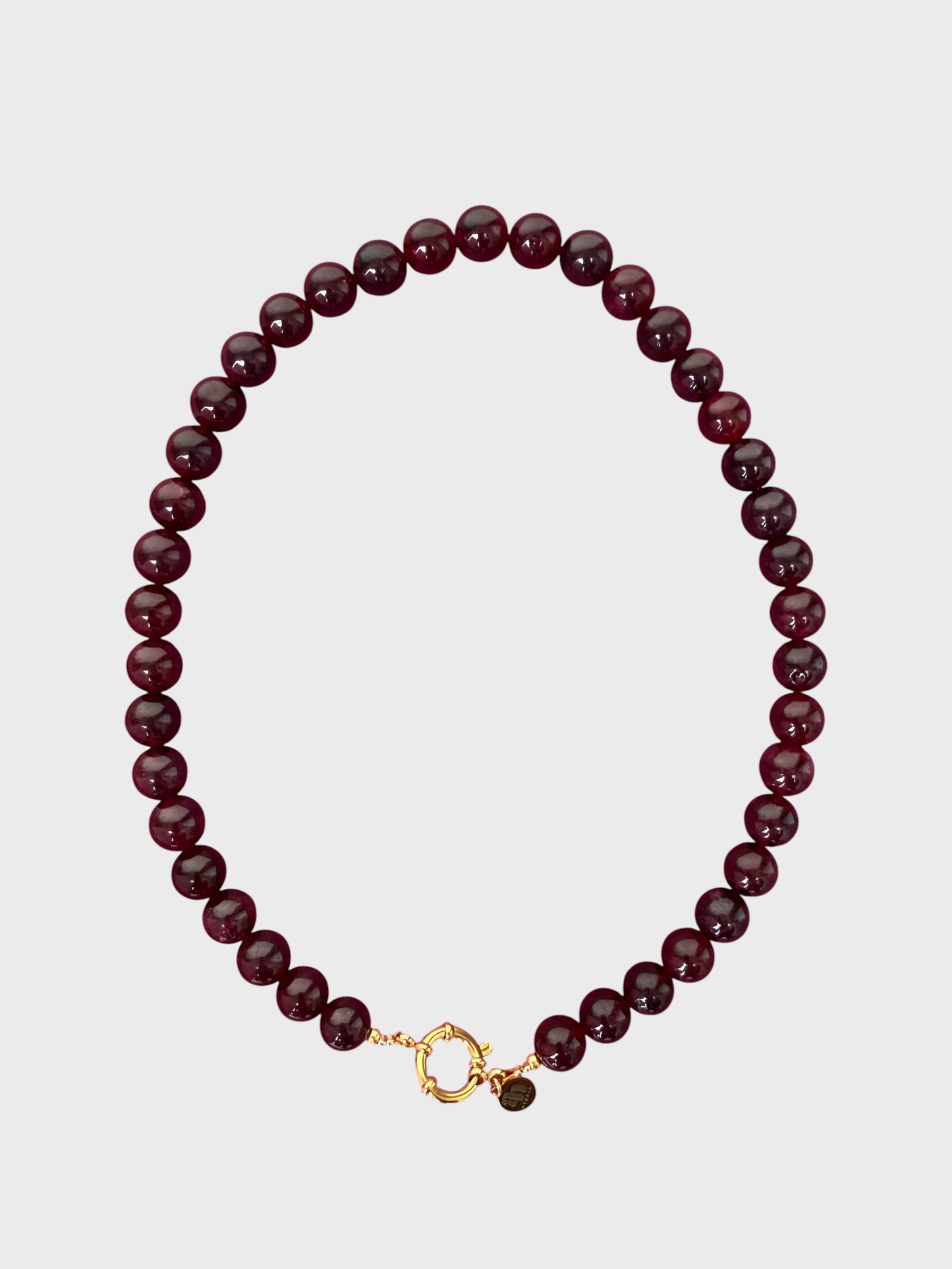 Kralenketting bordeaux