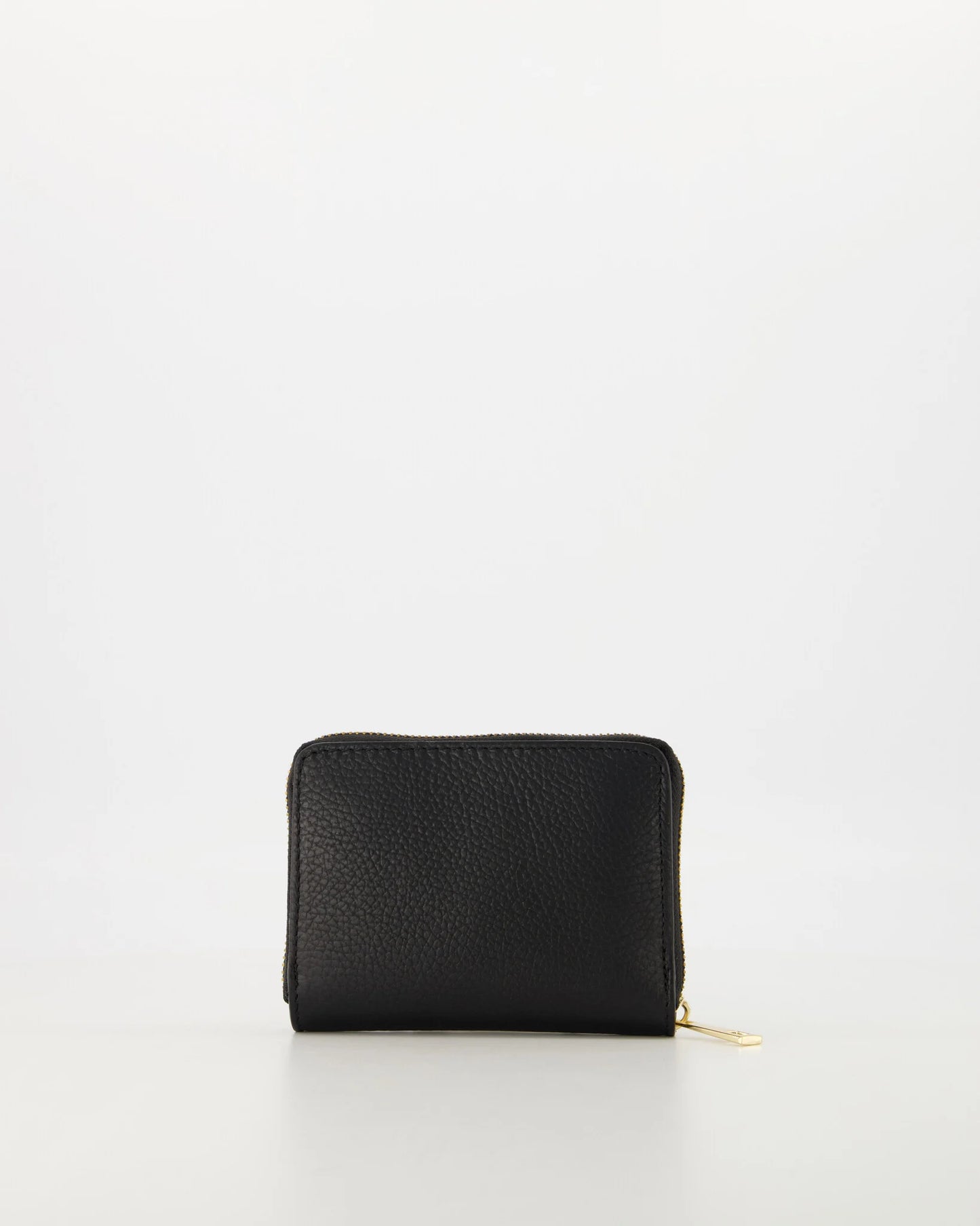 Leren portemonnee Milly - zwart