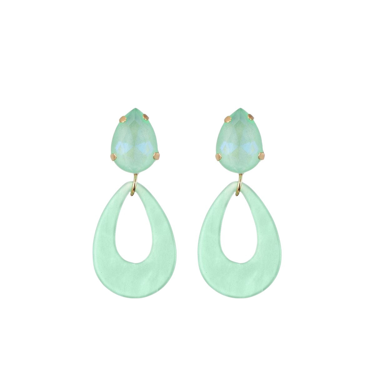 Oorhanger mintgroen