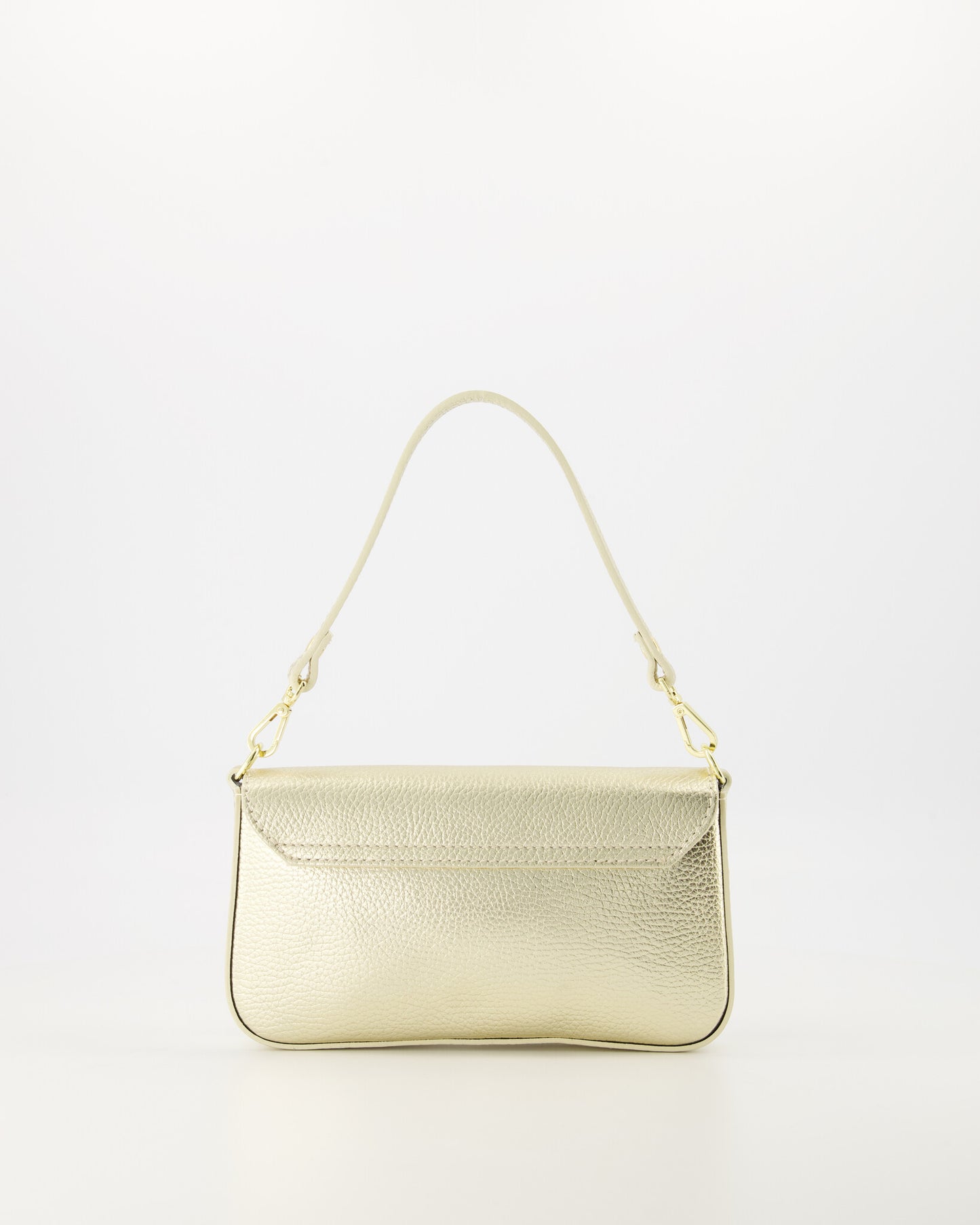 Leren crossbody tas Brandy - goud