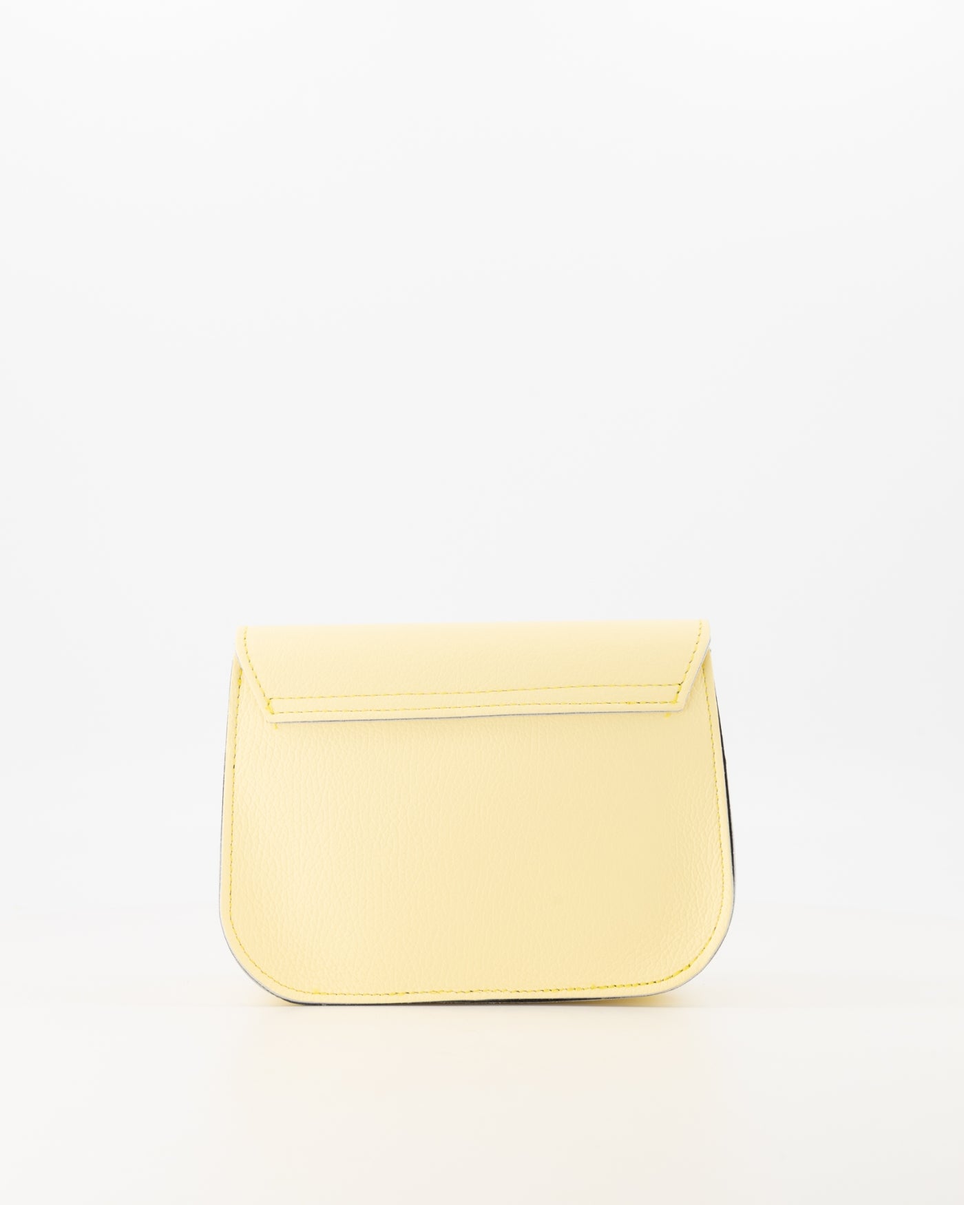 leren crossbody tas zachtgeel flora