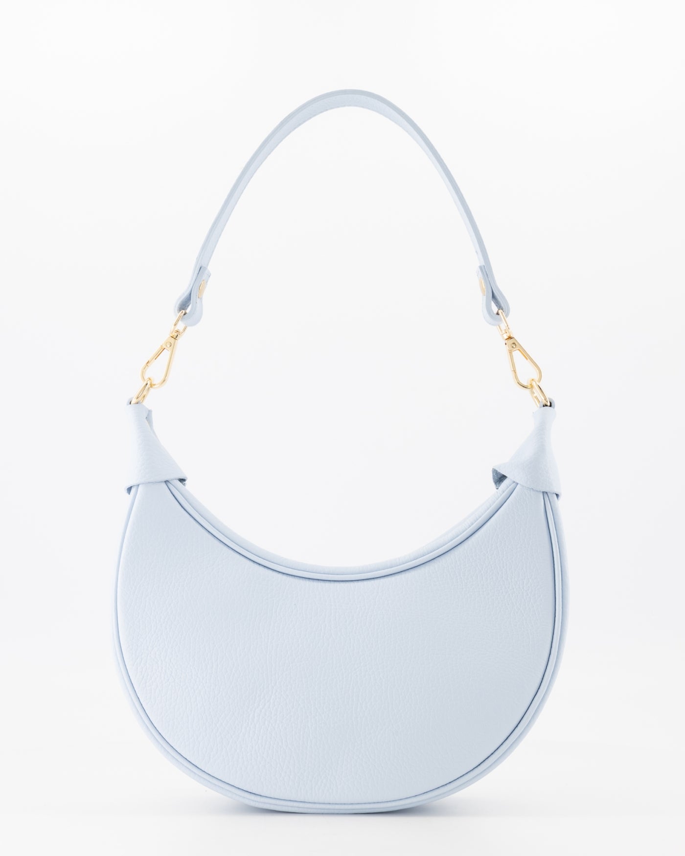 Leren crossbody tas Kyra - lichtblauw