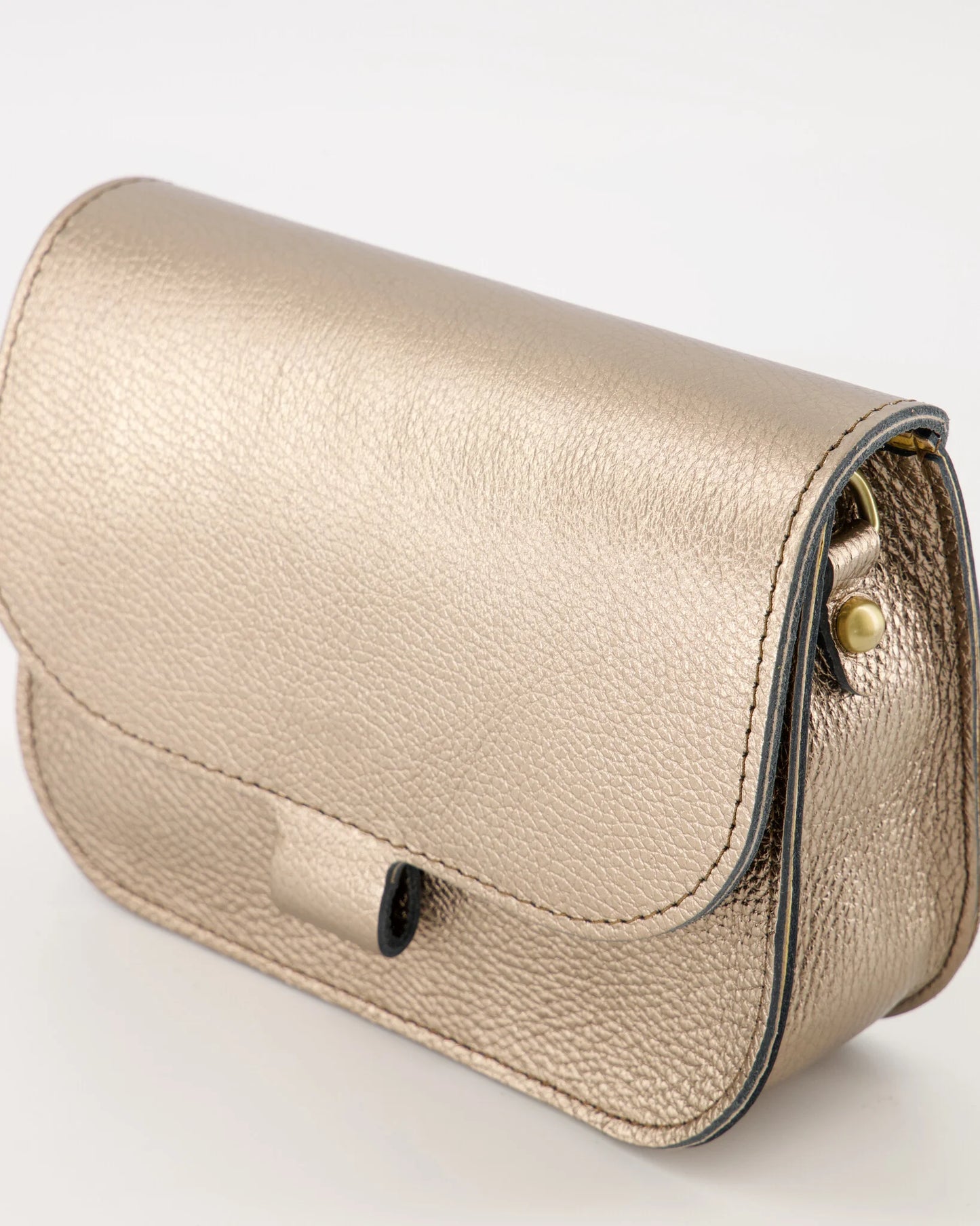 Leren tas Flora - Classic Grain - Brons DL712