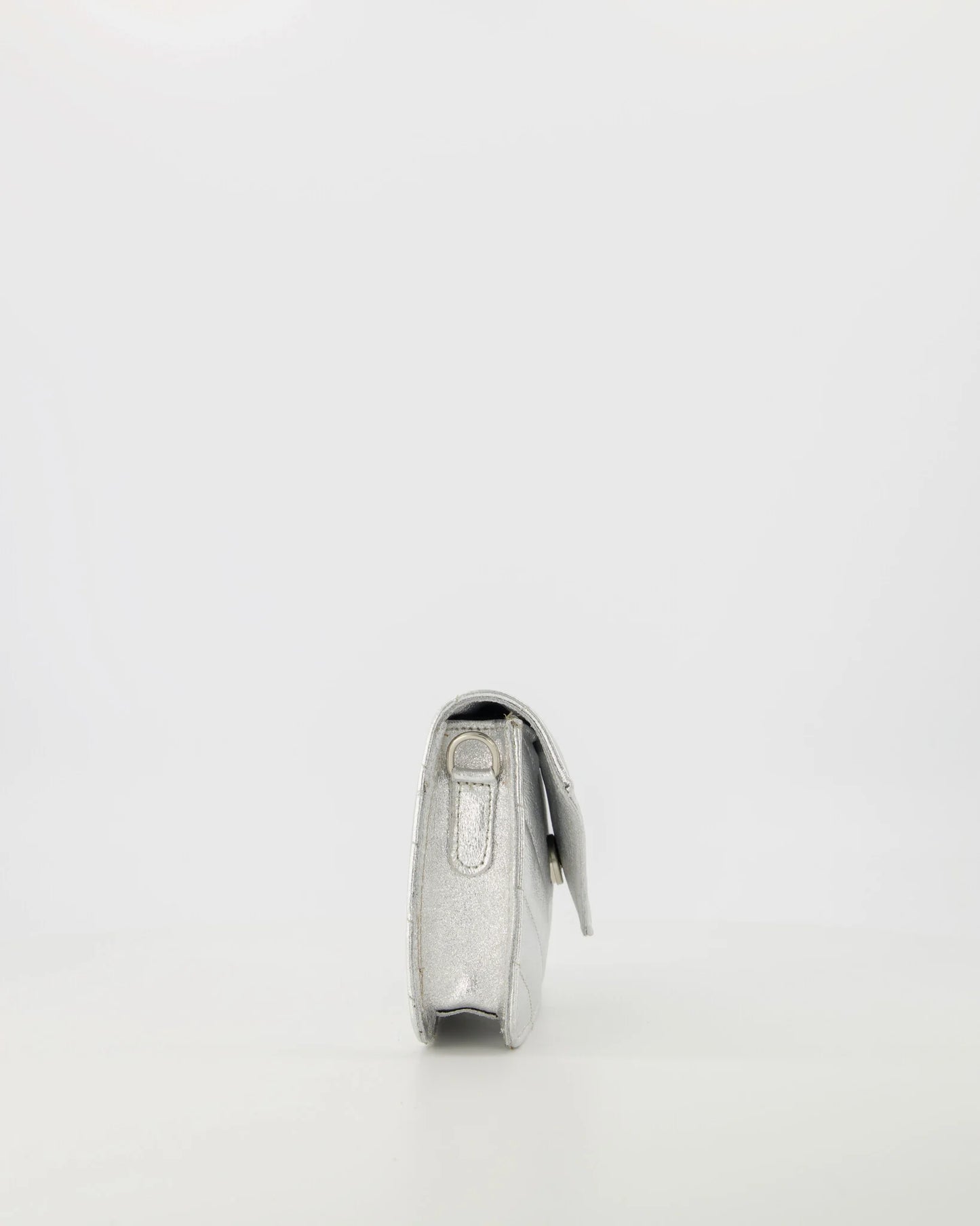 Leren tas Laurie - Metallic - Zilver 513