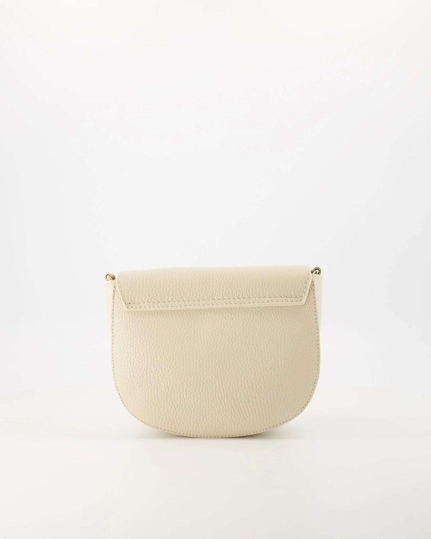 Leren crossbody tas ecru Sevy