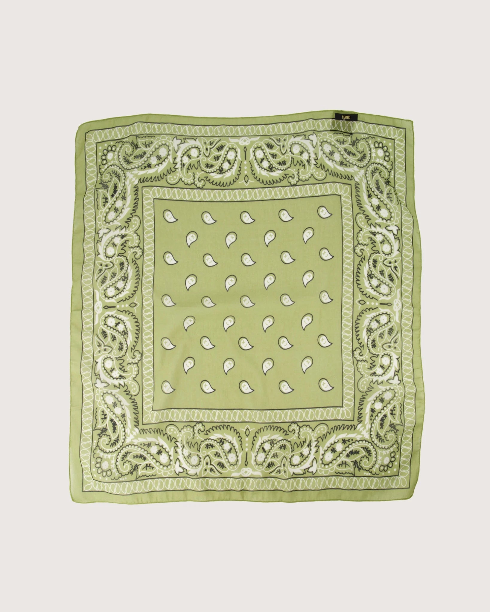 bandana sjaaltje olijfgroen