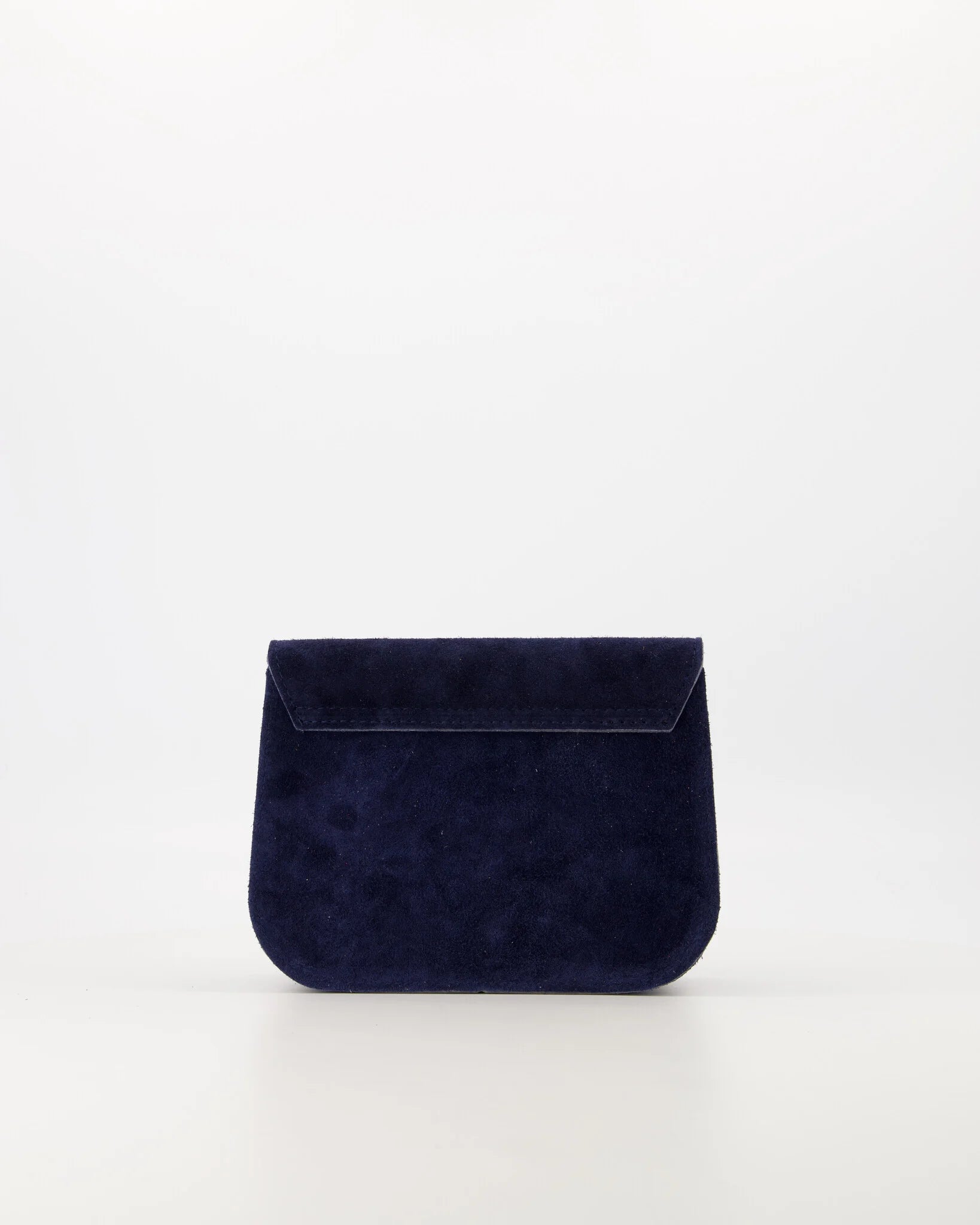 Suede crossbody tas Flora - donkerblauw