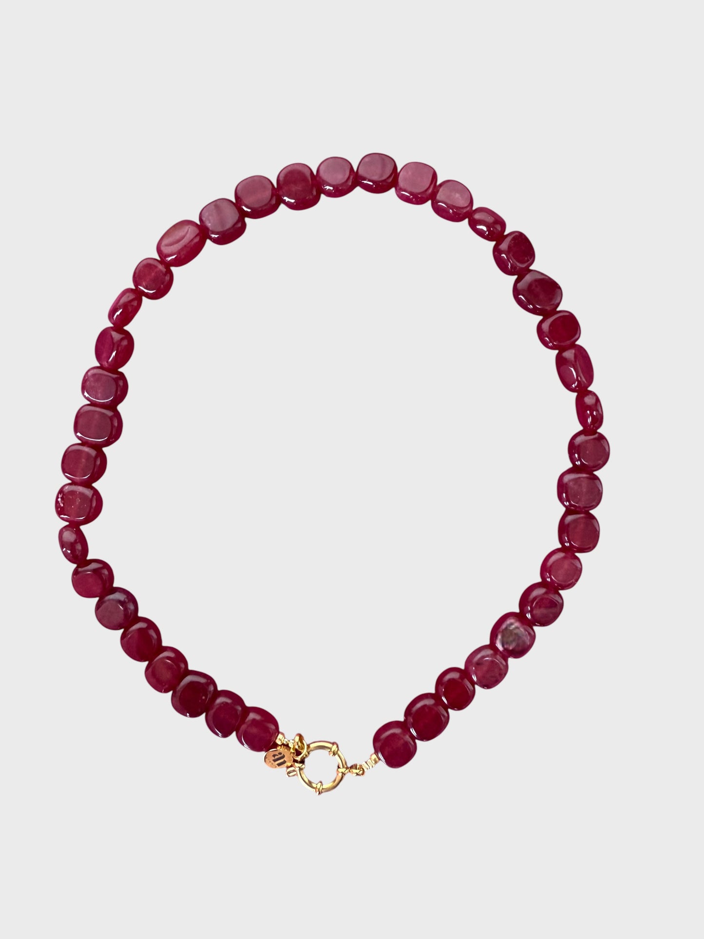 Kralenketting donkerrood