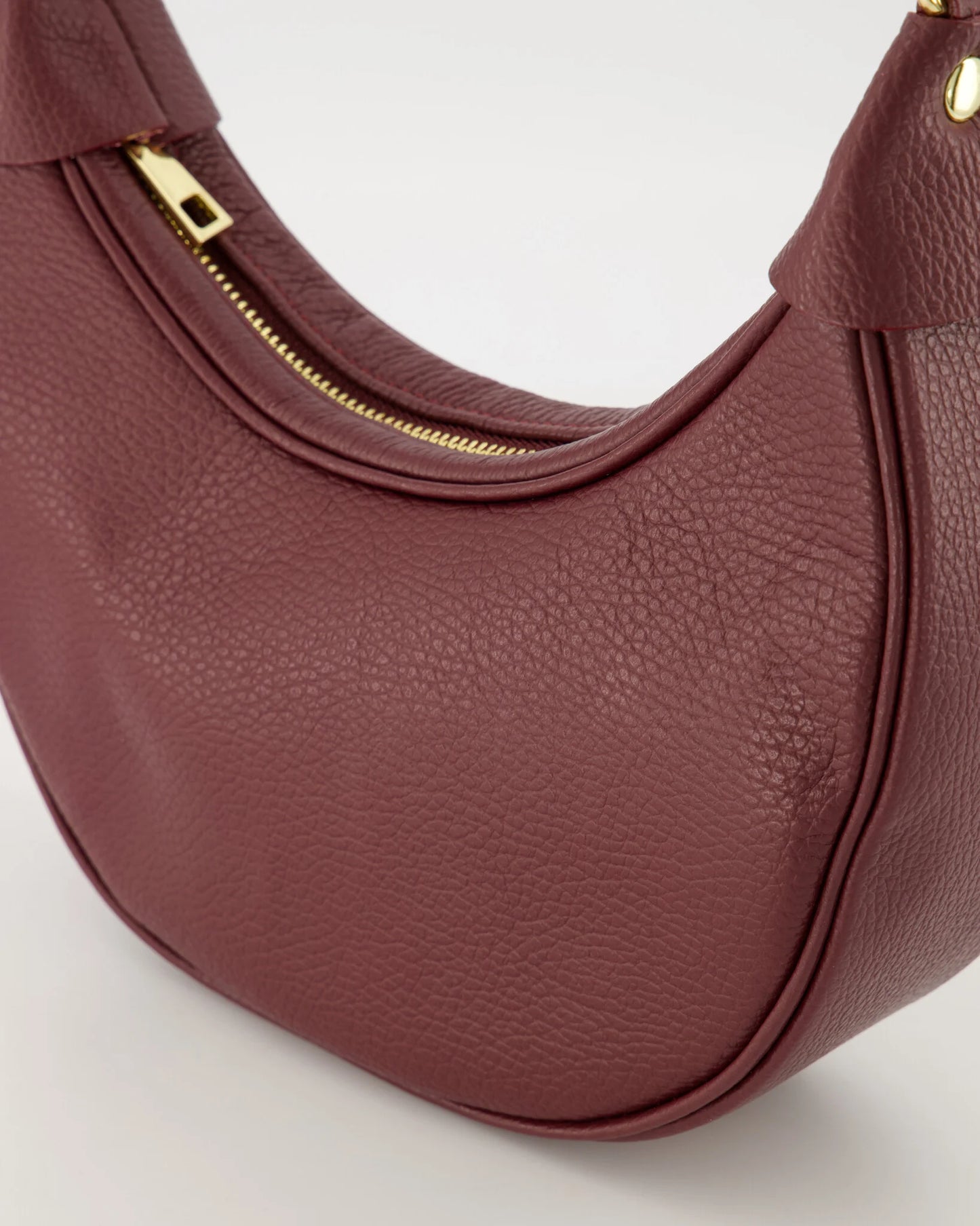 Leren crossbody Kyra bordeaux